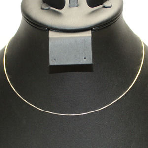 FAS 925 Italy Sterling Silver Box Chain Dainty Delicate Simple Necklace 16"neck